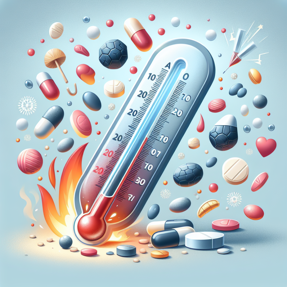 ¿Mibolerone puede causar aumento de temperatura corporal?