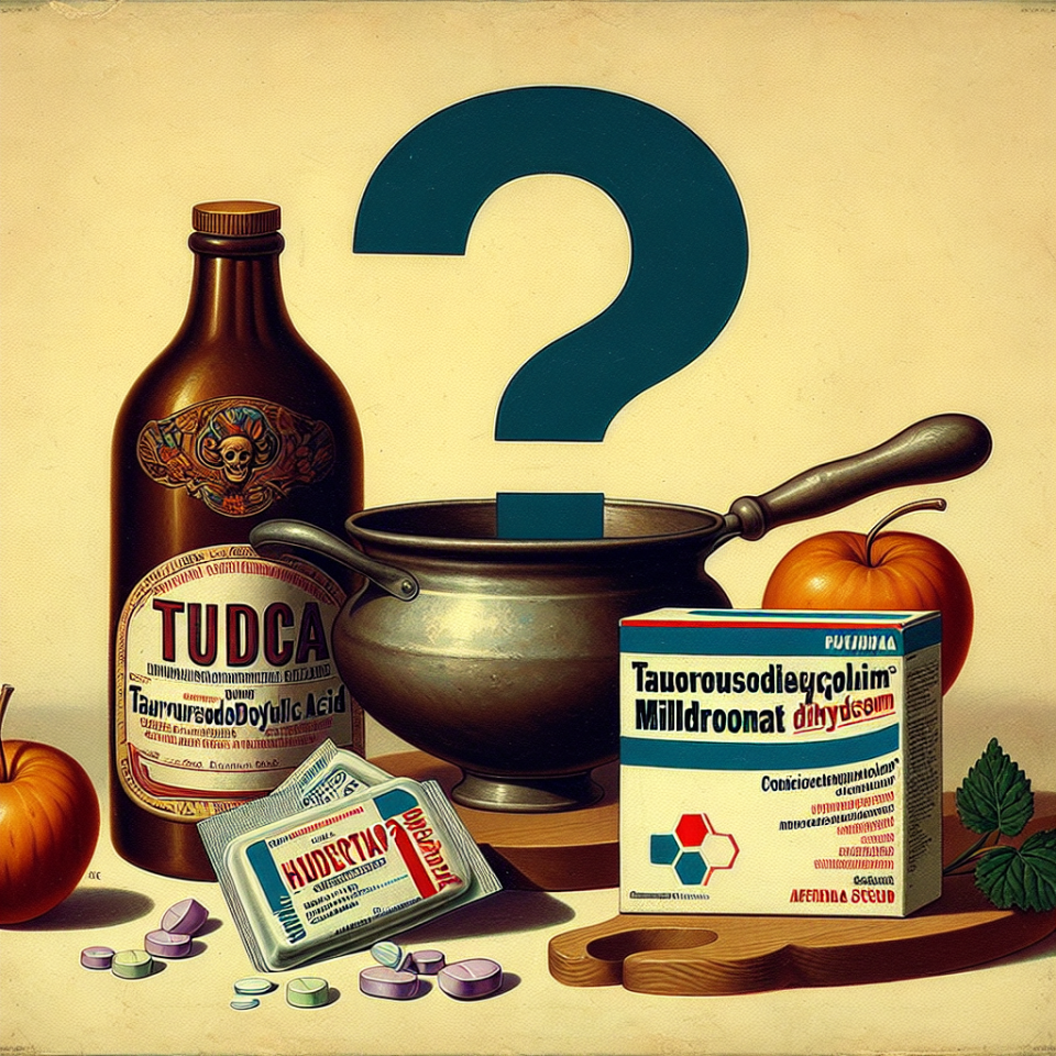 ¿Se necesita TUDCA con Mildronate Dihydricume?