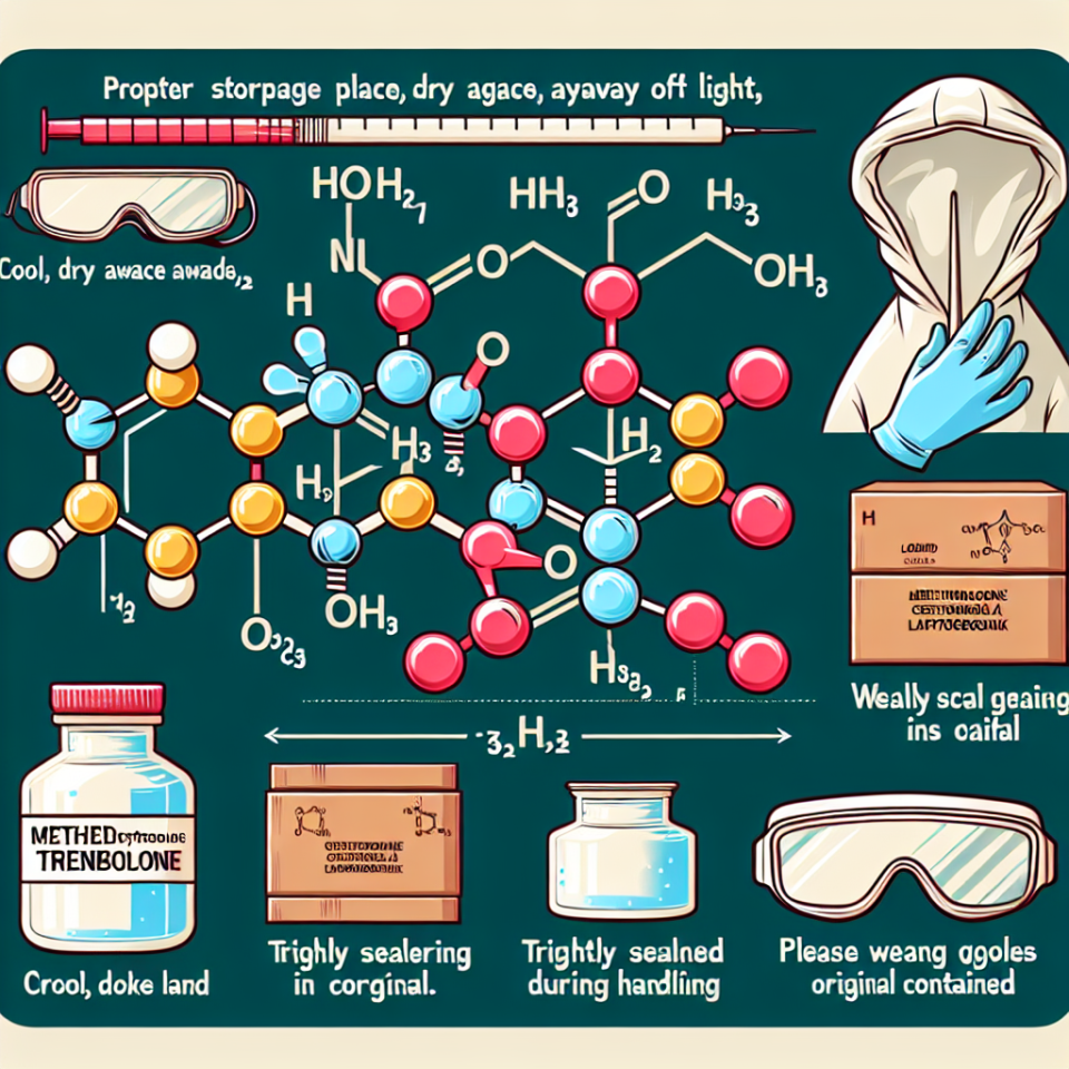Cómo almacenar correctamente Methyltrenbolone