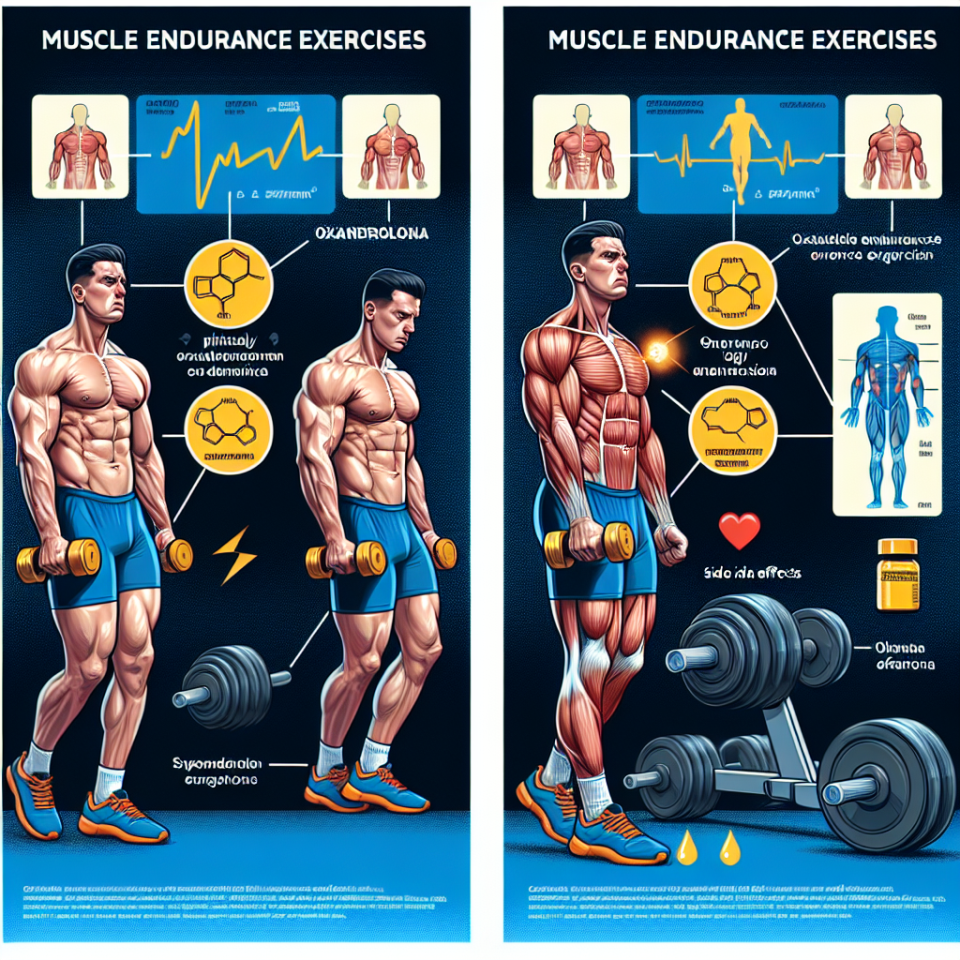 Cómo influye Oxandrolona en ejercicios de resistencia muscular
